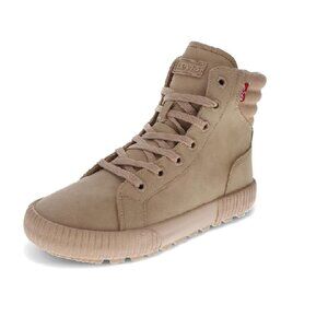 Levi's Womens Olivia Trek 2 Tan HIghtop Skate Sneaker Shoes Size 8 New w/out Box